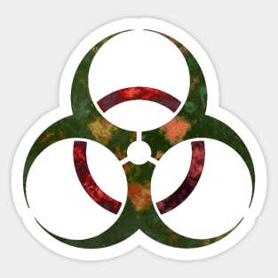 Biohazard (Green) Sticker